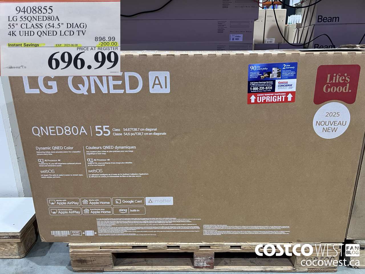 9408855 LG 55QNED80A 55