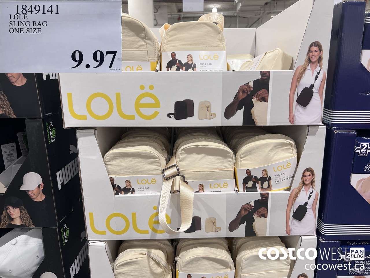 1849141 LOLE SLING BAG ONE SIZE $9.97