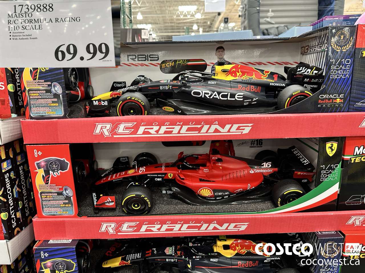 1739888 MAISTO R/C FORMULA RACING 1:10 SCALE $69.99