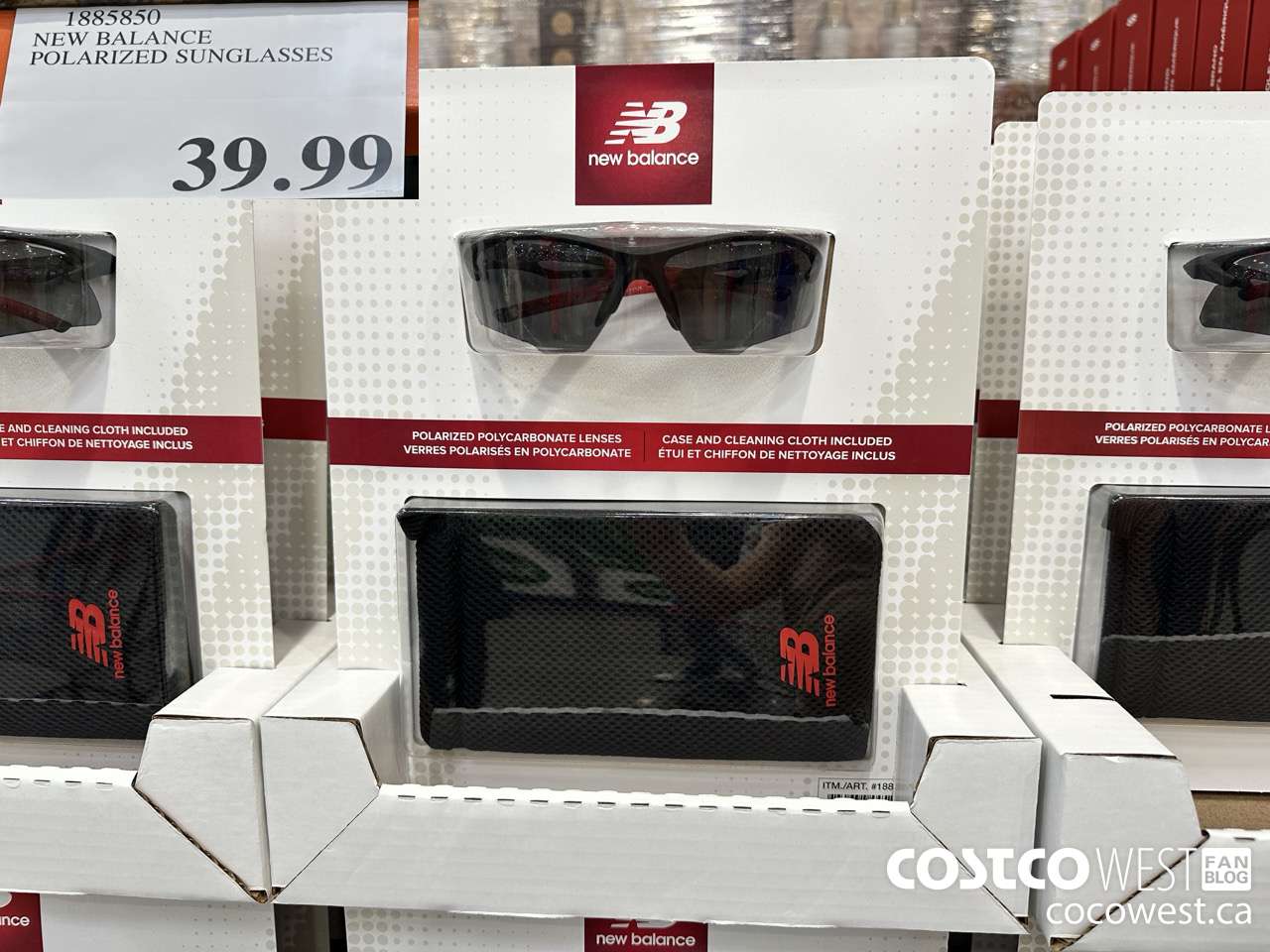 1885850 NEW BALANCE POLARIZED SUNGLASSES $39.99