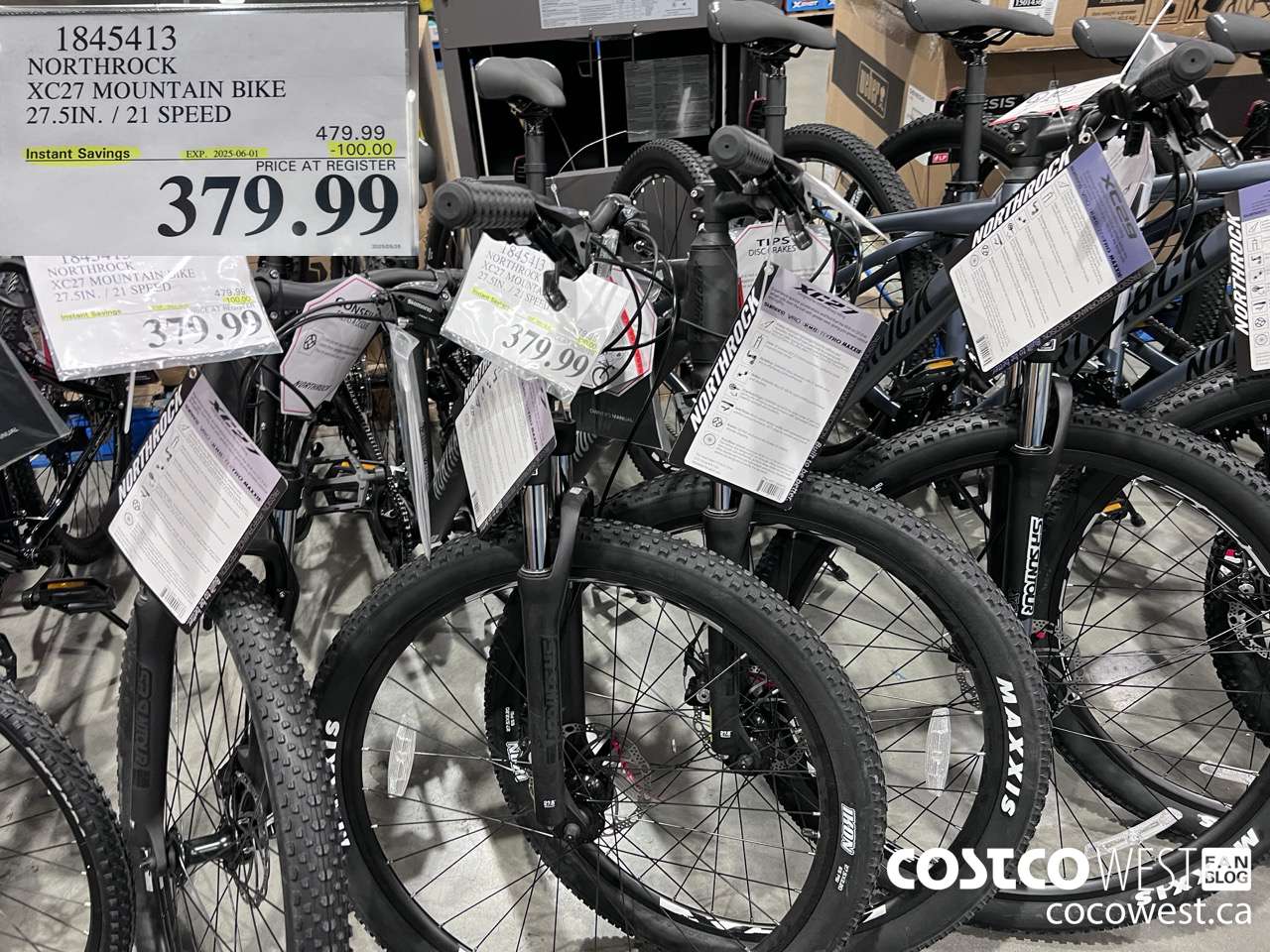 1845413 NORTHROCK XC27 MOUNTAIN BIKE 27.5IN/21 SPEED ($100.00 INSTANT SAVINGS EXPIRES ON 2025-06-01) $379.99