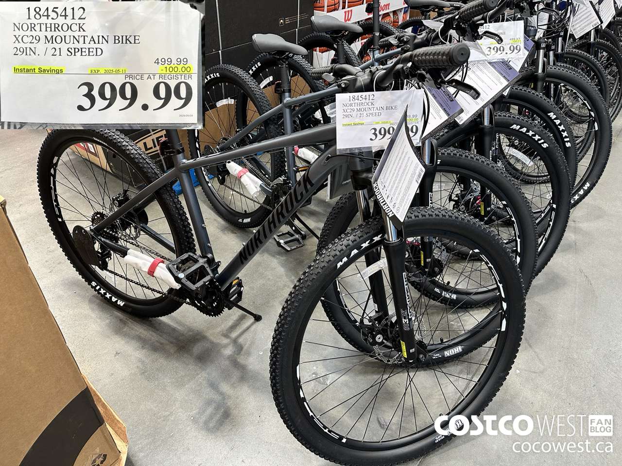 1845412 NORTHROCK XC29 MOUNTAIN BIKE 29IN/21 SPEED ($100.00 INSTANT SAVINGS EXPIRES ON 2025-05-11) $399.99