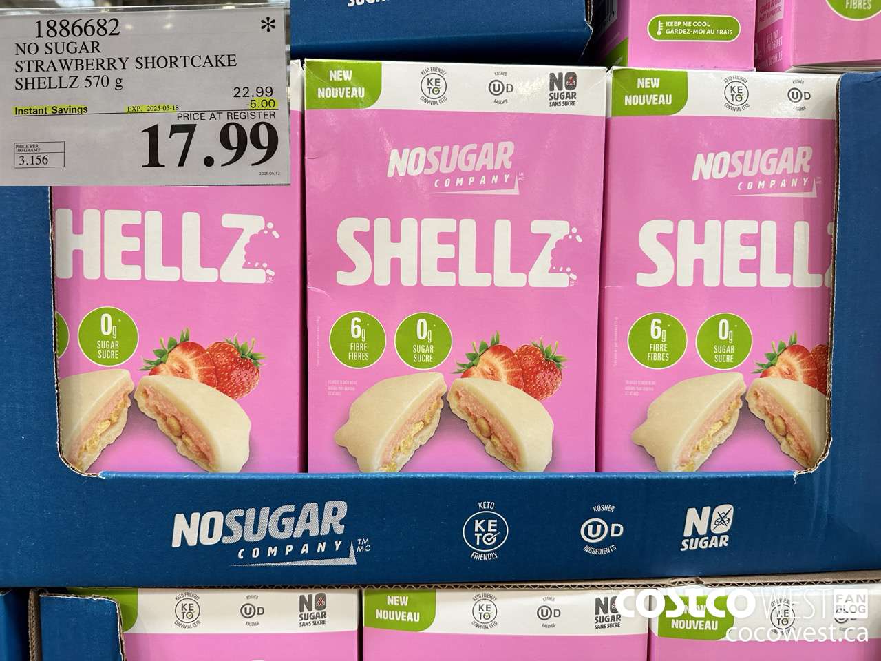 1886682 NO SUGAR STRAWBERRY SHORTCAKE SHELLZ 570G ($5.00 INSTANT SAVINGS EXPIRES ON 2025-05-18) $17.99