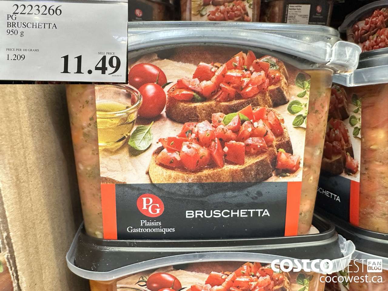 2223266 PG BRUSCHETTA 980 G $11.49