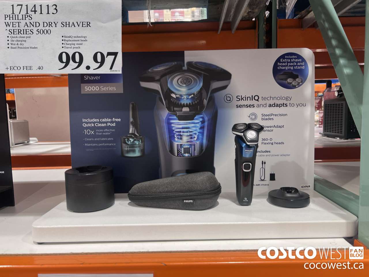 1714113 PHILIPS WET AND DRY SHAVER SERIES 5000 $99.97