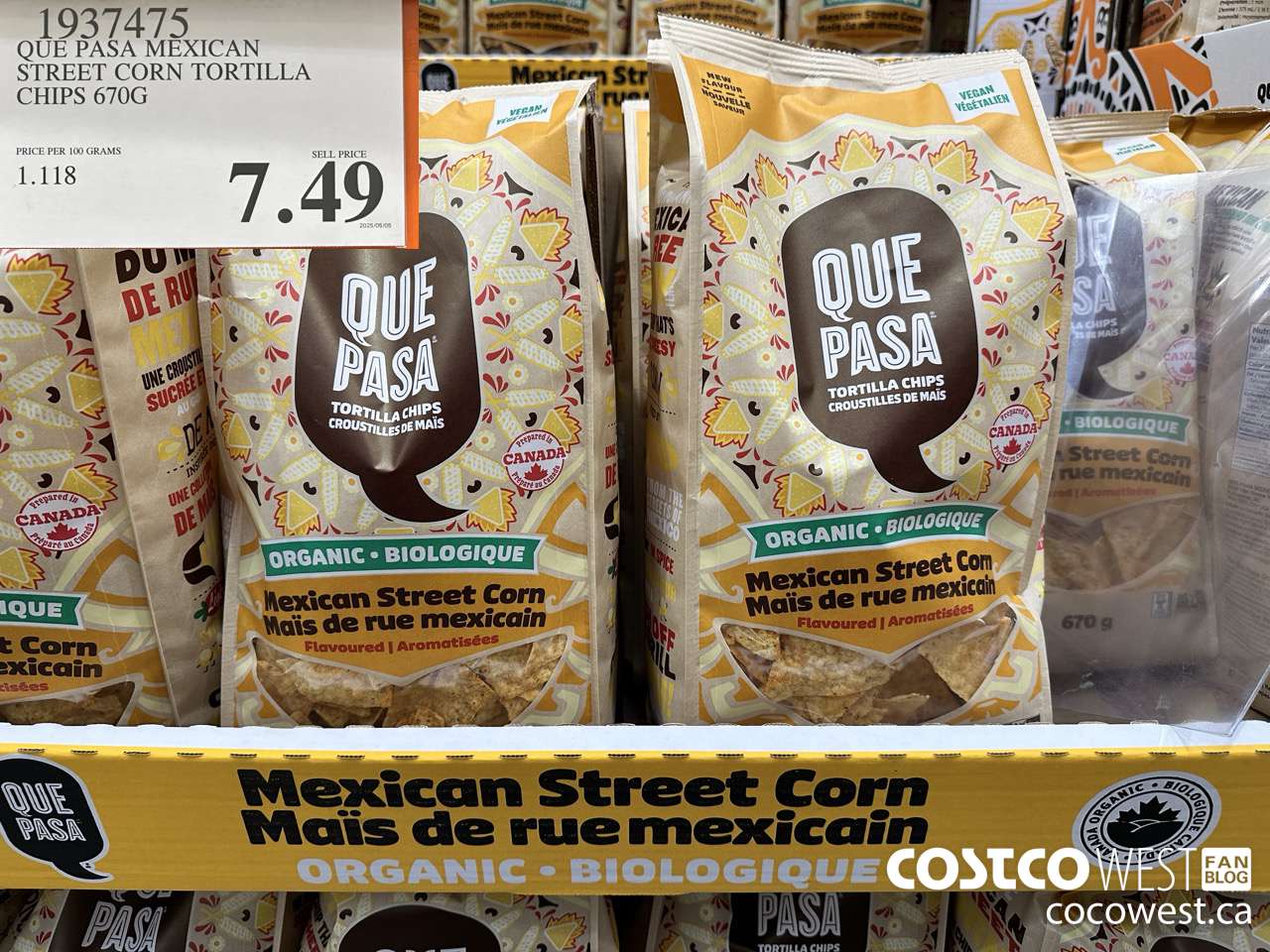 1937475 QUE PASA MEXICAN STREET CORN TORTILLA CHIPS 670G $7.49