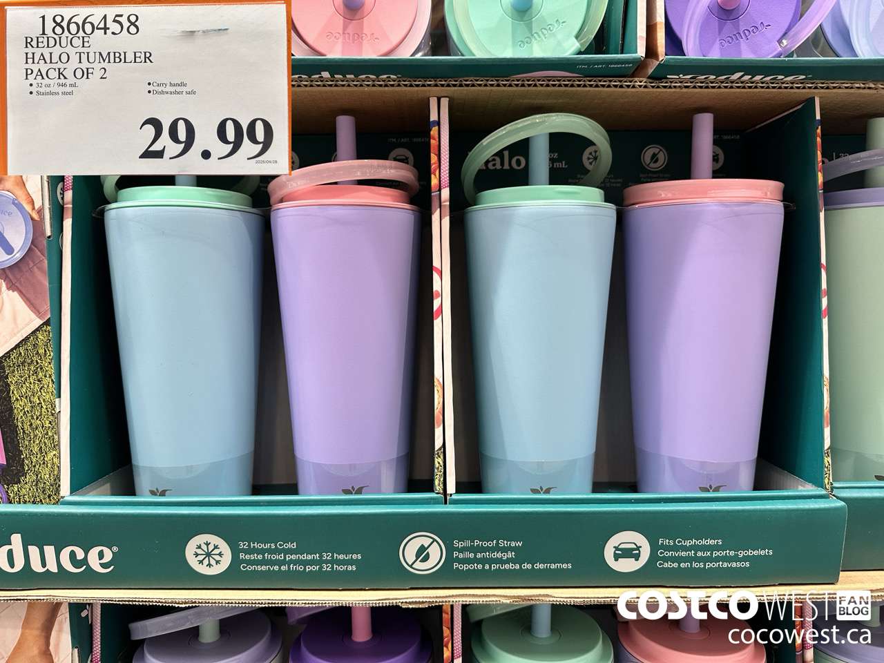 1866458 REDUCE HALO TUMBLER PACK OF 2 $29.99