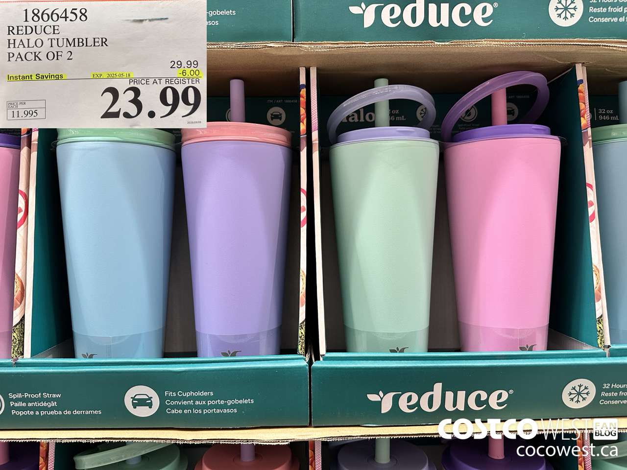 1866458 REDUCE HALO TUMBLER PACK OF 2 ($6.00 INSTANT SAVINGS EXPIRES ON 2025-05-18) $23.99