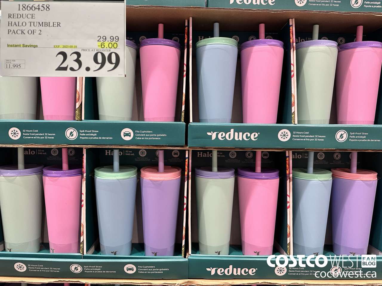 1866458 REDUCE HALO TUMBLER PACK OF 2 ($6.00 INSTANT SAVINGS EXPIRES ON 2025-05-18) $23.99