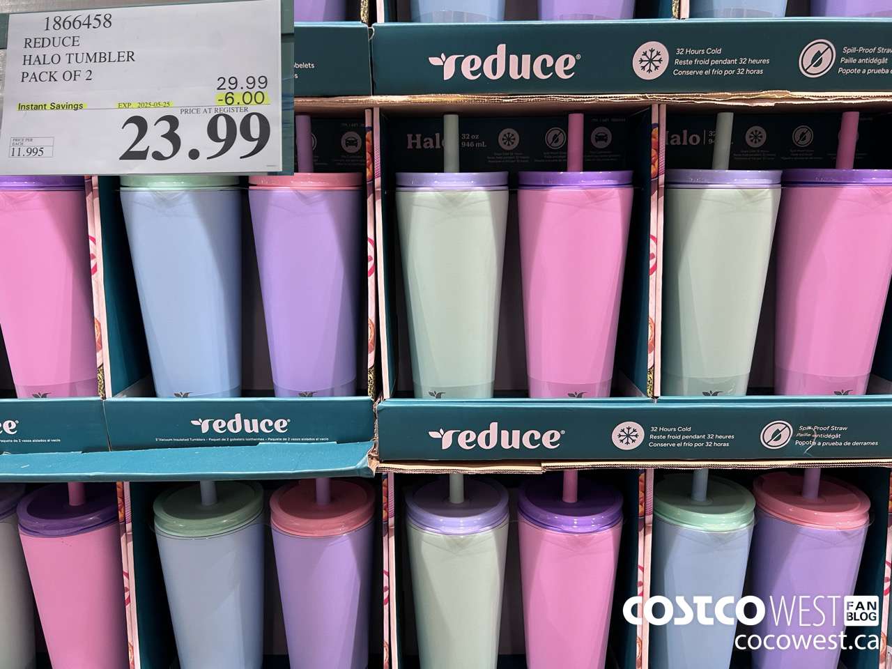 1866458 REDUCE HALO TUMBLER PACK OF 2 ($6.00 INSTANT SAVINGS EXPIRES ON 2025-05-25) $23.99