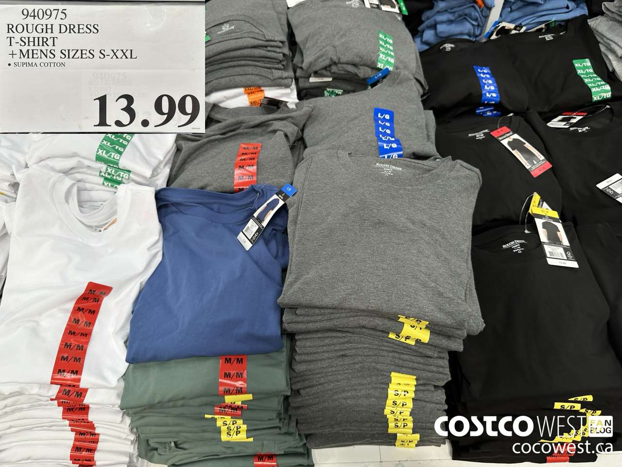 940975 ROUGH DRESS T-SHIRT MENS SIZES S-XXL $13.99