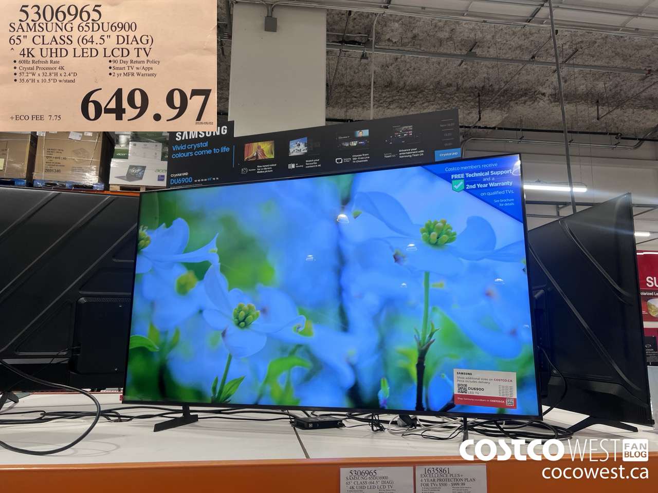 5306965 SAMSUNG 65DU6900 65