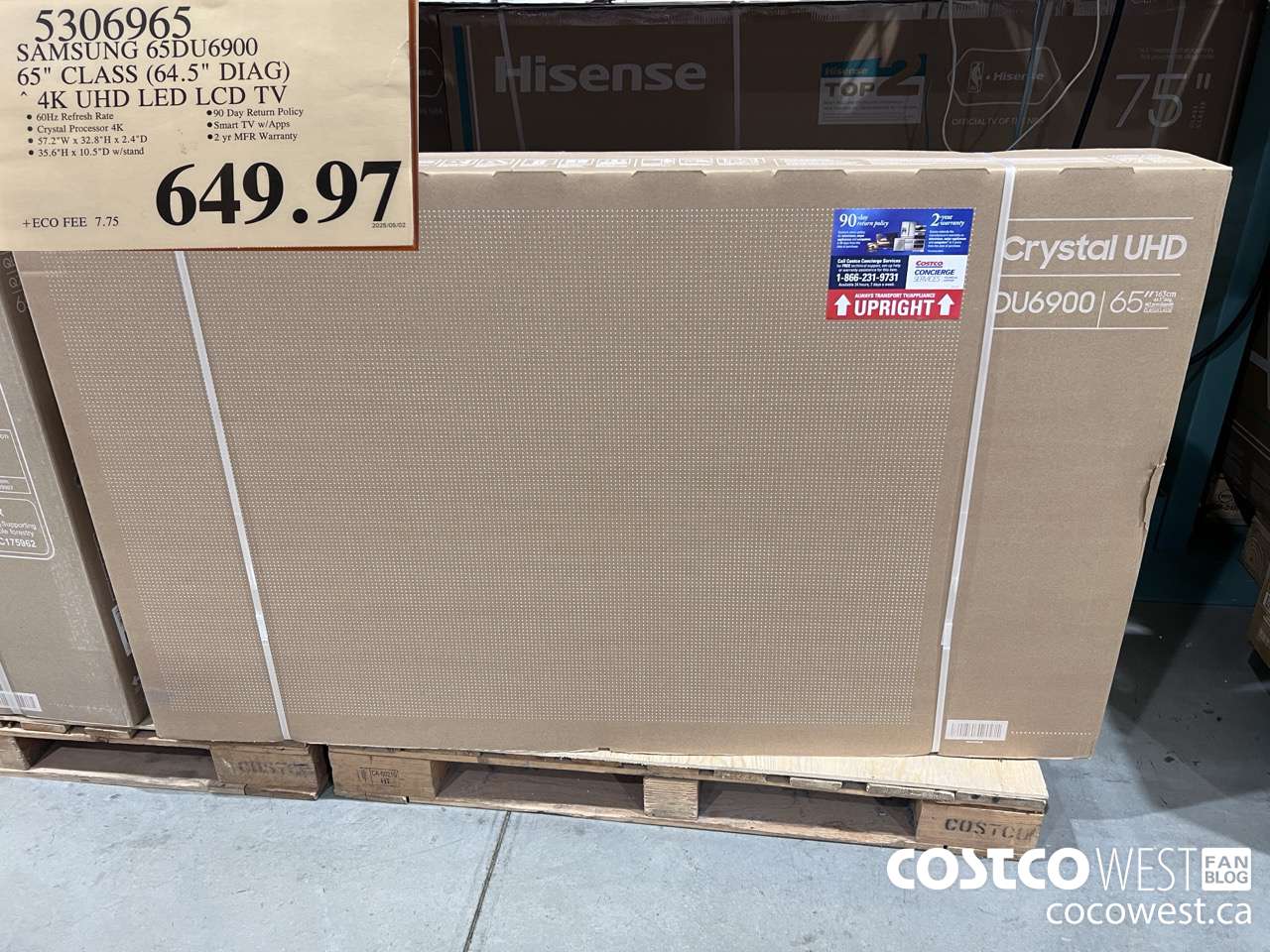5306965 SAMSUNG 65DU6900 65