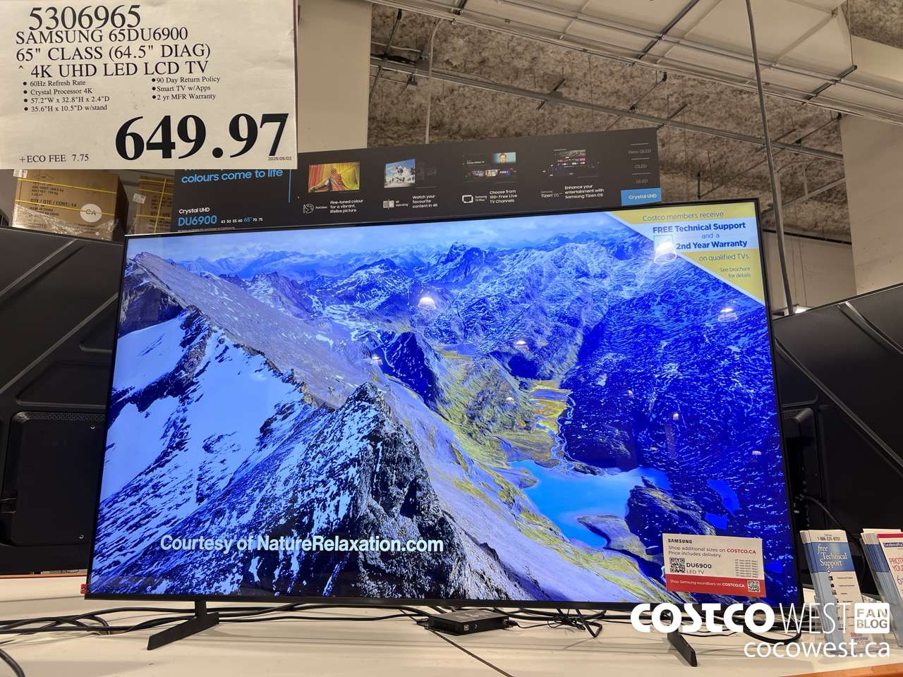 5306965 SAMSUNG 65DU6900 65