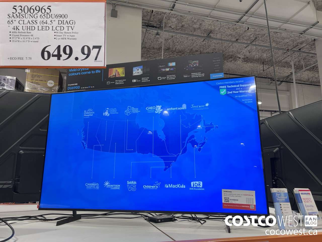 5306965 SAMSUNG 65DU6900 65