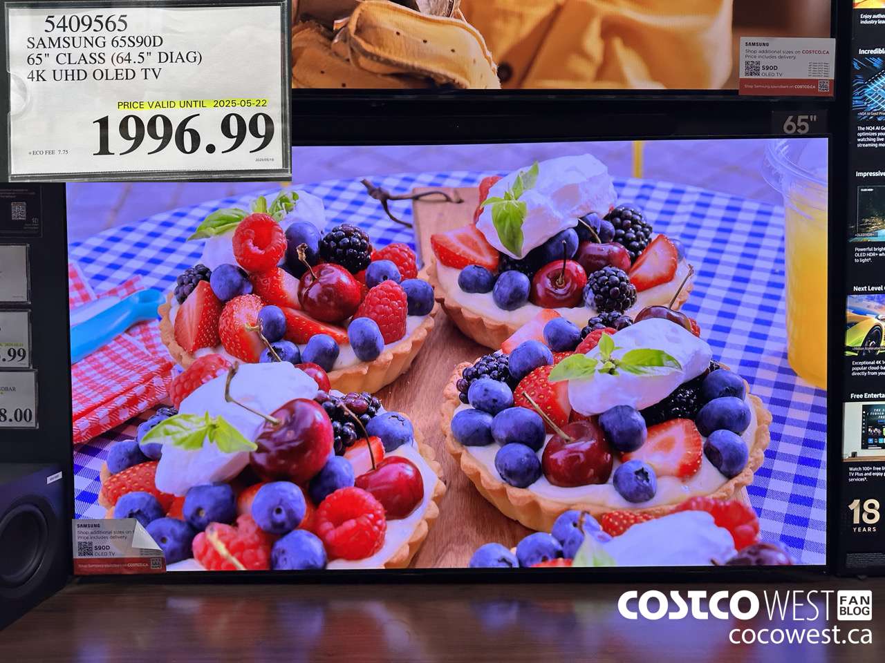 5409565 SAMSUNG 65S90D 65