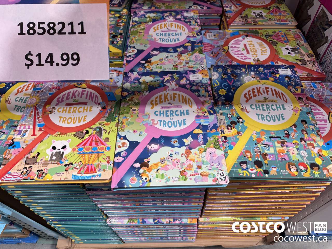 1858211 SEEK & FIND BOOKS $14.99