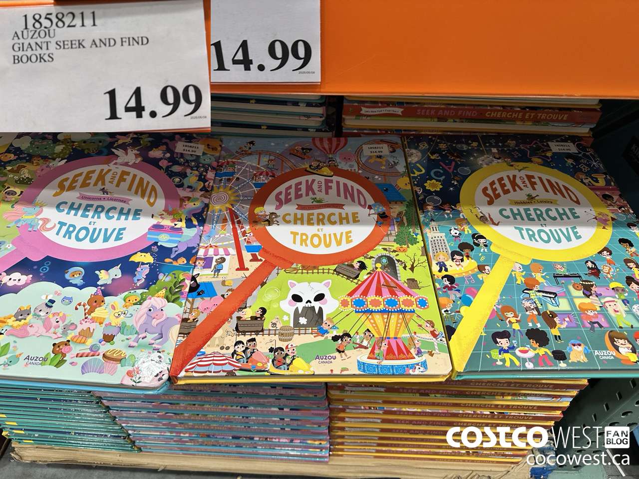 1858211 SEEK & FIND BOOKS $14.99