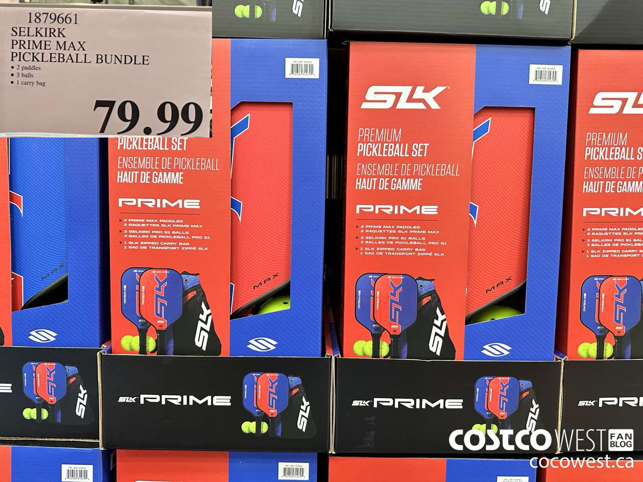 1879661 SELKIRK PRIME MAX PICKLEBALL BUNDLE $79.99