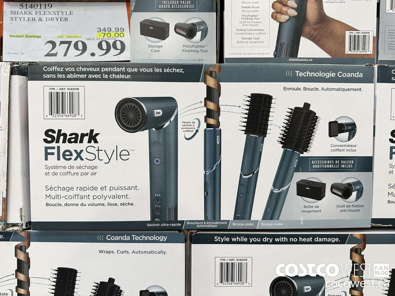 5140119 SHARK FLEXSTYLE STYLER & DRYER ($70.00 INSTANT SAVINGS EXPIRES ON 2025-05-11) $279.99
