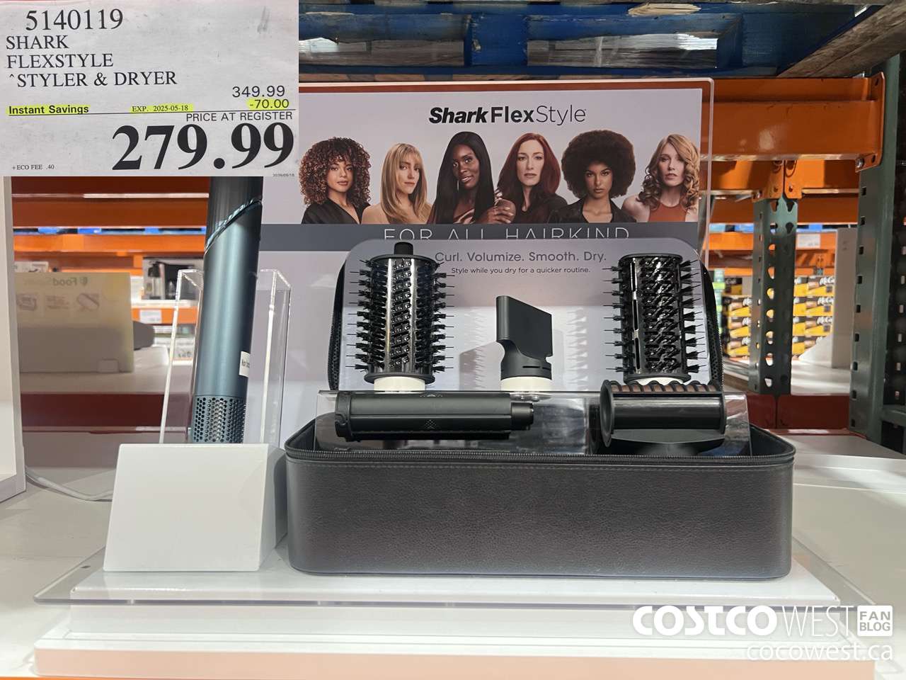 5140119 SHARK FLEXSTYLE STYLER & DRYER ($70.00 INSTANT SAVINGS EXPIRES ON 2025-05-18) $279.99
