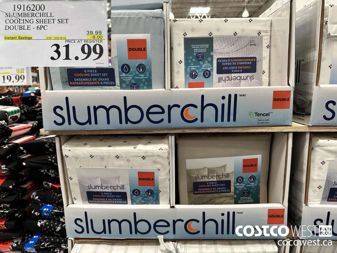 1916200 SLUMBERCHIL COOLING SHEET SET DOUBLE 6PC ($8.00 INSTANT SAVINGS EXPIRES ON 2025-05-04) $31.99