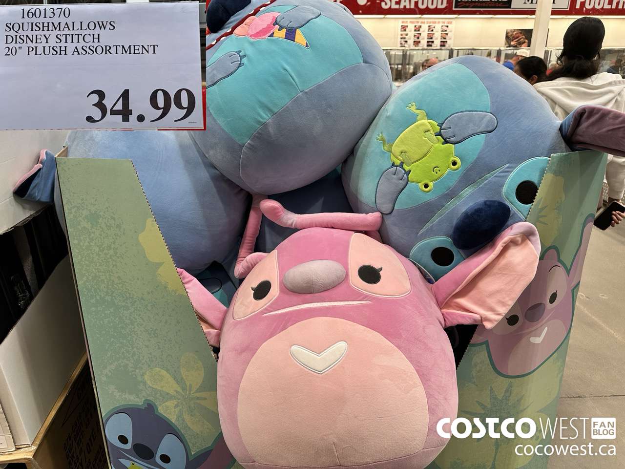 1601370 SQUISHMALLOWS DISNEY STITCH 20inch PLUSH  $34.99