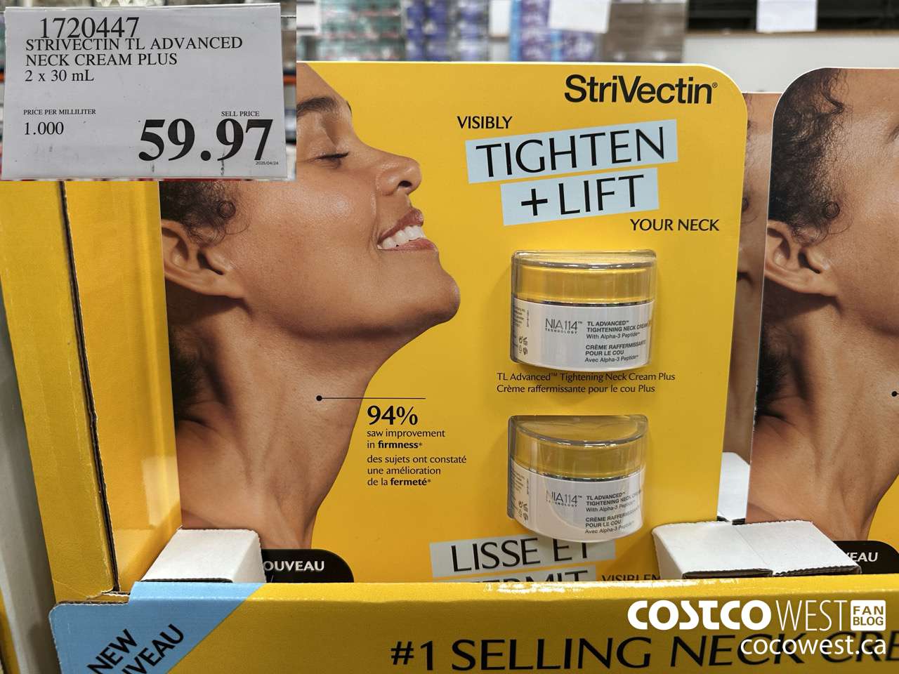 1720447 STIVECTIN TL ADVANCED NECK CREAM PLUS 2 X 30 ML $59.97