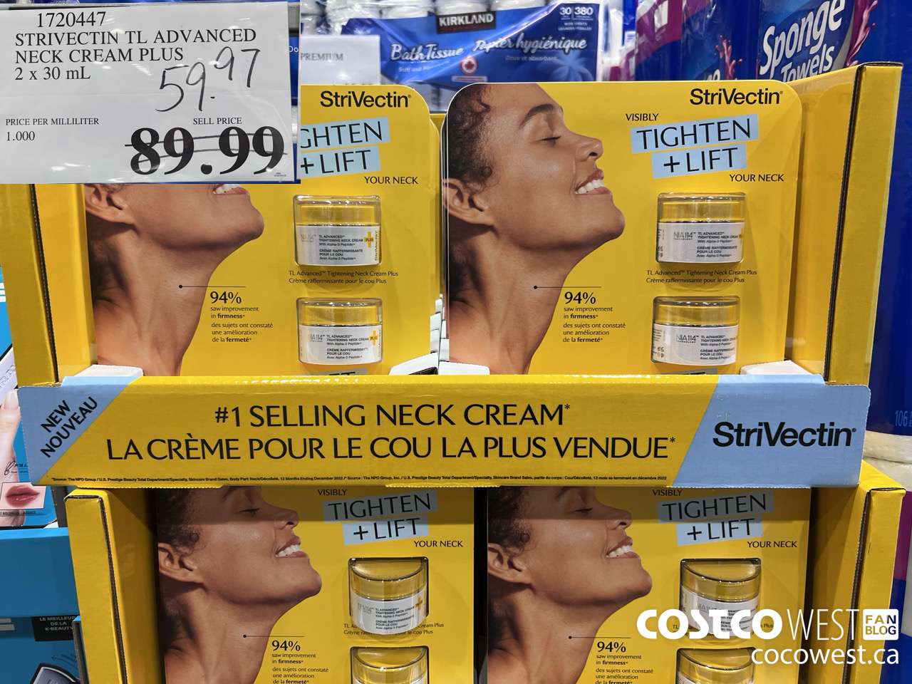 1720447 STIVECTIN TL ADVANCED NECK CREAM PLUS 2 X 30 ML $59.97