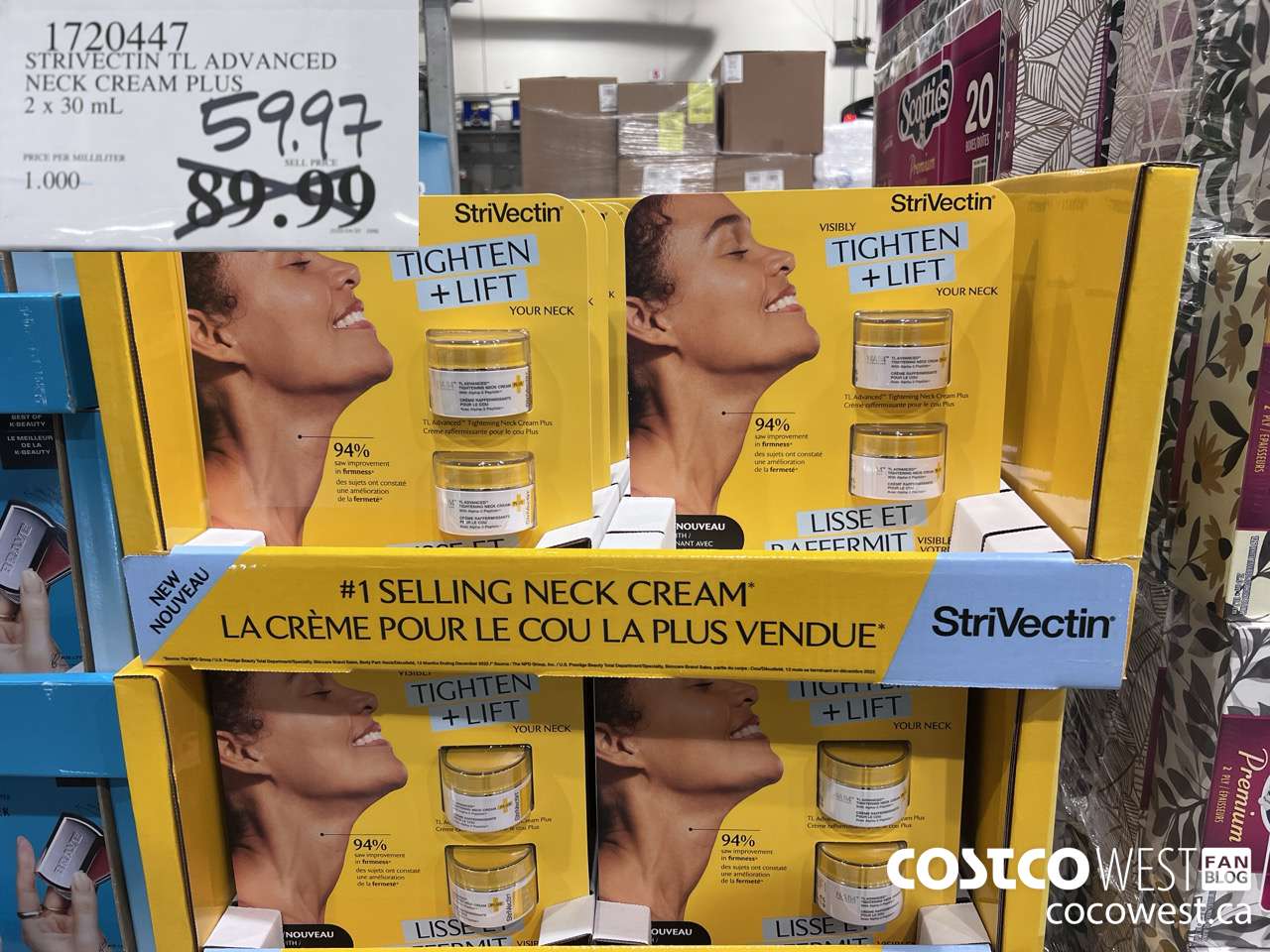 1720447 STIVECTIN TL ADVANCED NECK CREAM PLUS 2 X 30 ML $59.97