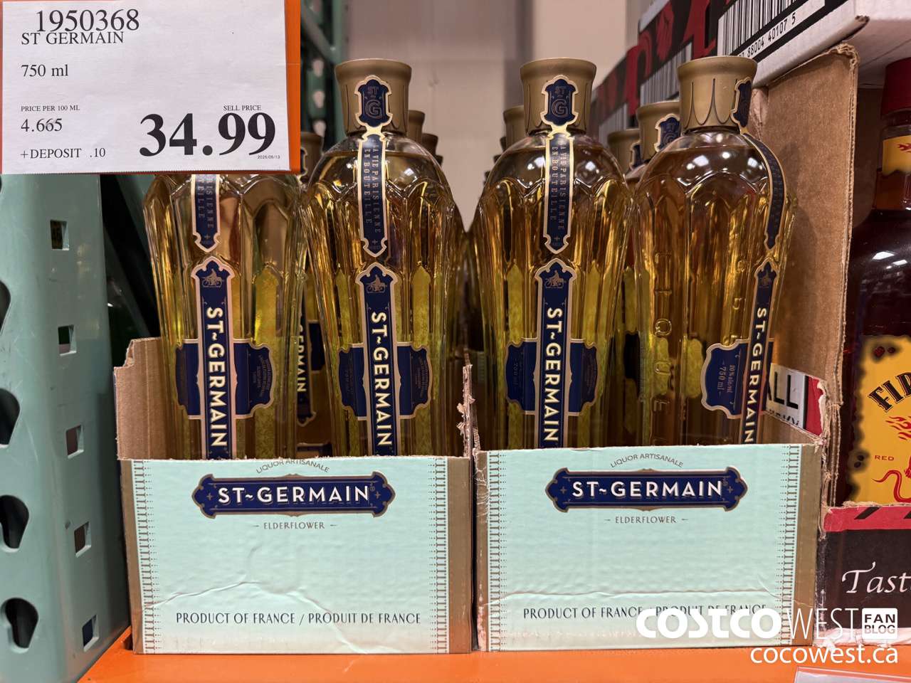 1950368 ST GERMAIN 750ML $34.99