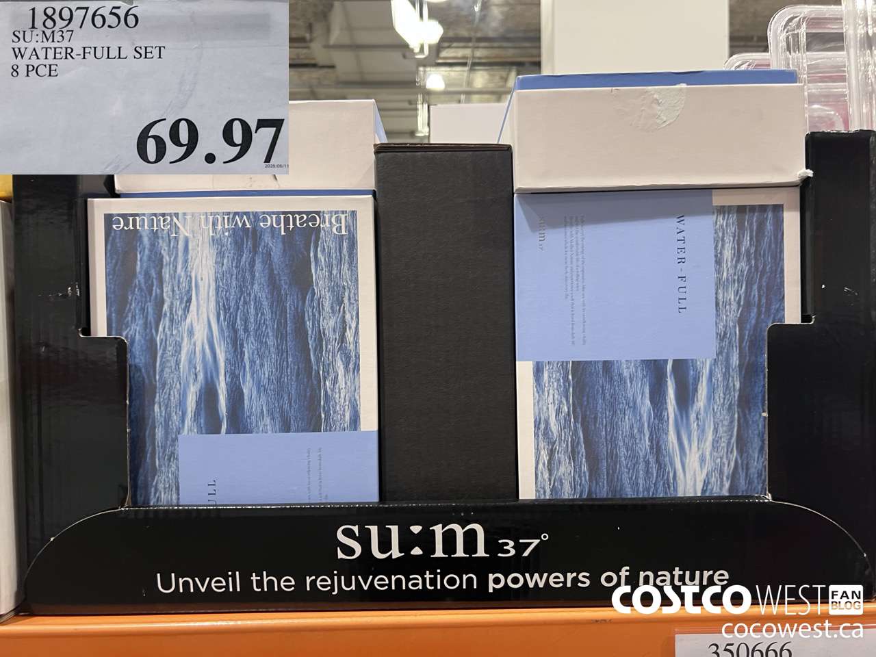 1897656 SU:M37 WATER-FULL SET 8 PCE $69.97