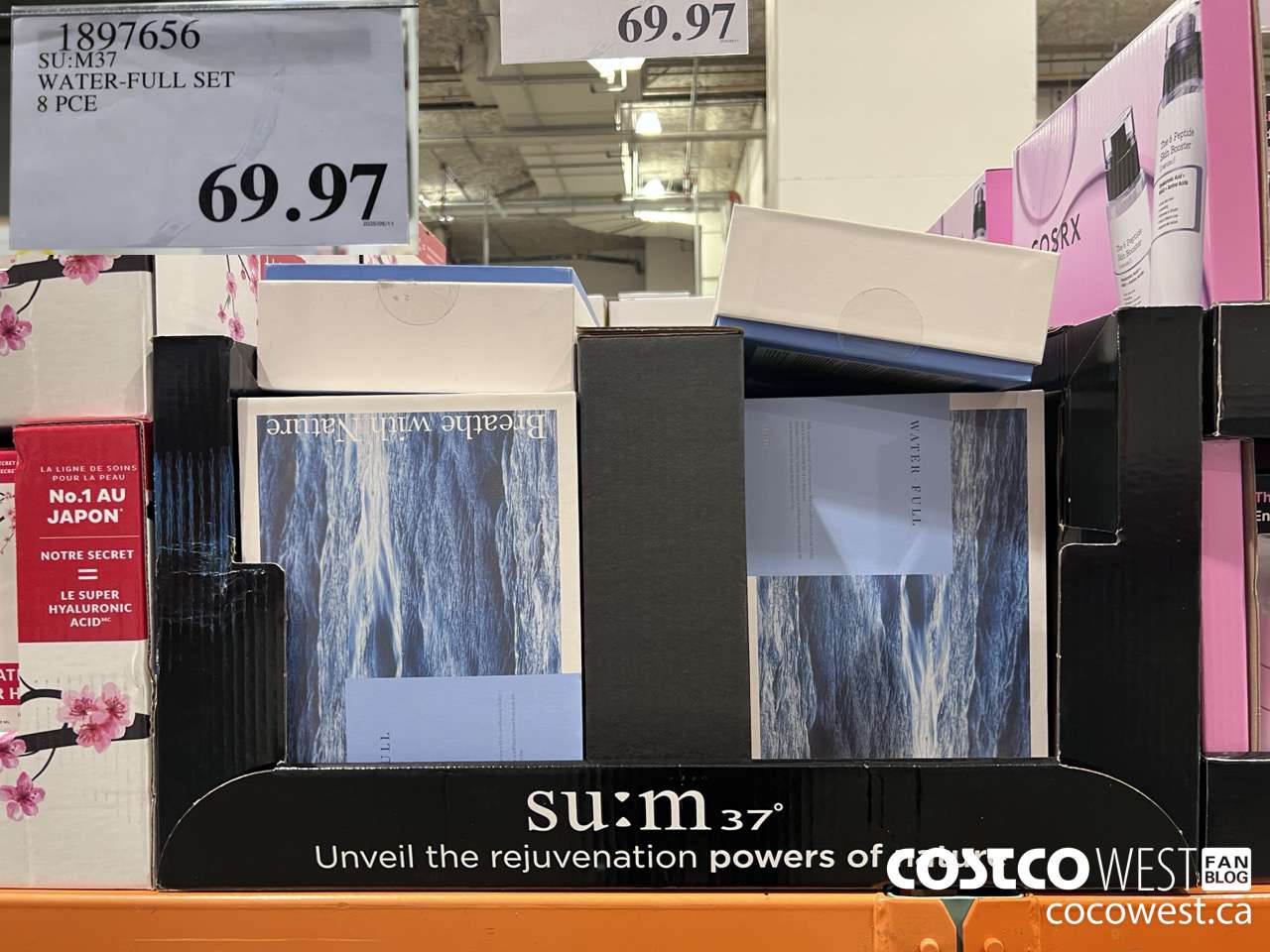 1897656 SU:M37 WATER-FULL SET 8 PCE $69.97