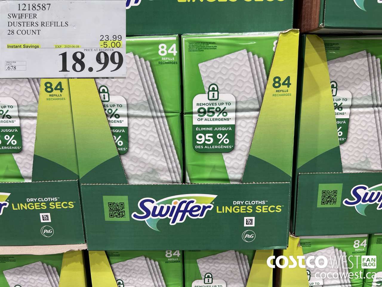 1218587 SWIFFER DUSTERS REFILLS 28 COUNT ($5.00 INSTANT SAVINGS EXPIRES ON 2025-06-08) $18.99