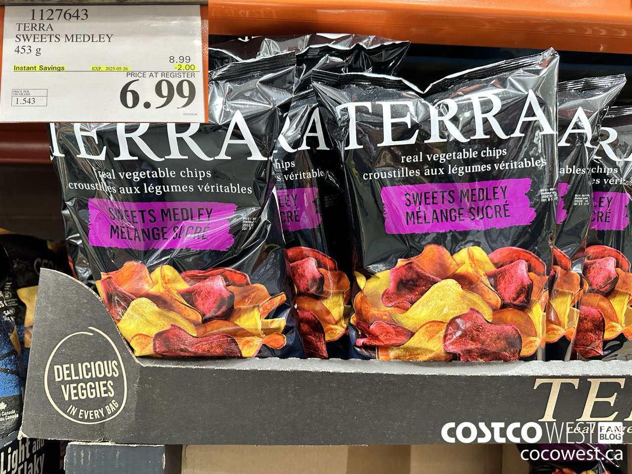 1127643 TERRA SWEETS MEDLEY 453 g ($2.00 INSTANT SAVINGS EXPIRES ON 2025-05-26) $6.99