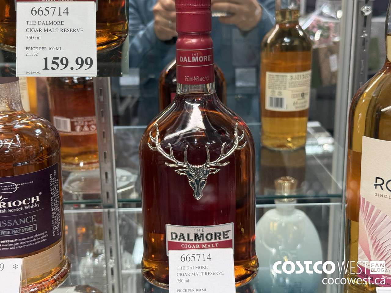665714 THE DALMORE CIGAR MALT RESERVE 750ML $159.99