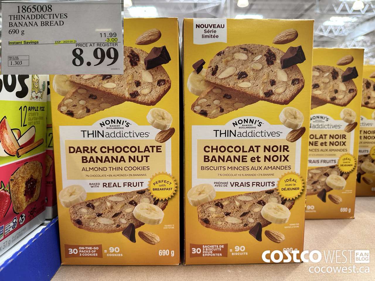 1865008 THINADDICTIVES BANANA BREAD 690G ($3.00 INSTANT SAVINGS EXPIRES ON 2025-05-25) $8.99