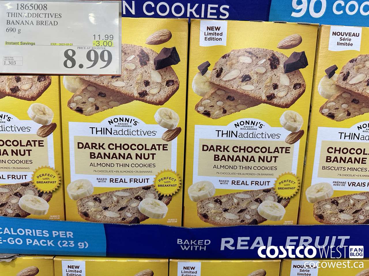 1865008 THINADDICTIVES BANANA BREAD 690G ($3.00 INSTANT SAVINGS EXPIRES ON 2025-05-25) $8.99