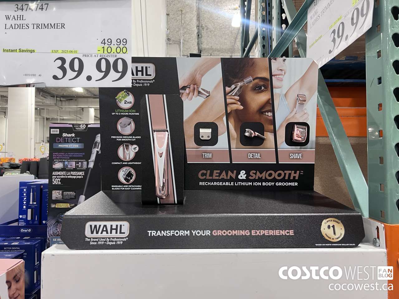 3474747 WAHL LADIES TRIMMER ($10.00 INSTANT SAVINGS EXPIRES ON 2025-06-01) $39.99