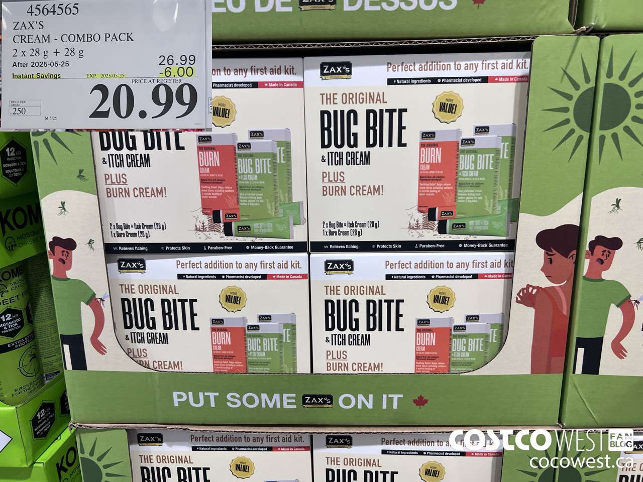 4564565 ZAX'S CREAM COMBO PACK 2 X 28 G + 28 G ($5.00 INSTANT SAVINGS EXPIRES ON 2025-05-25) $20.99