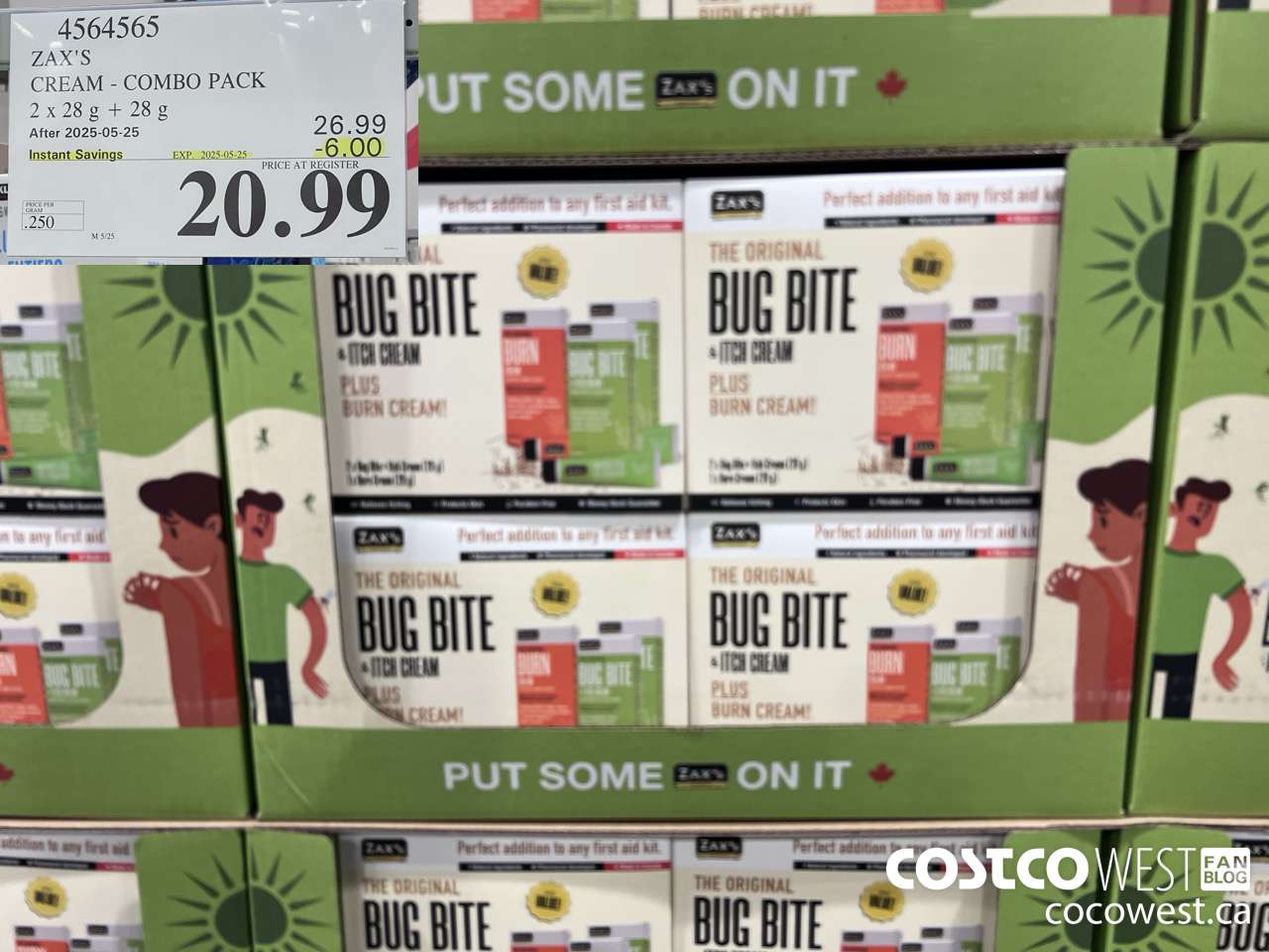 4564565 ZAX'S CREAM COMBO PACK 2 X 28 G + 28 G ($6.00 INSTANT SAVINGS EXPIRES ON 2025-05-25) $20.99