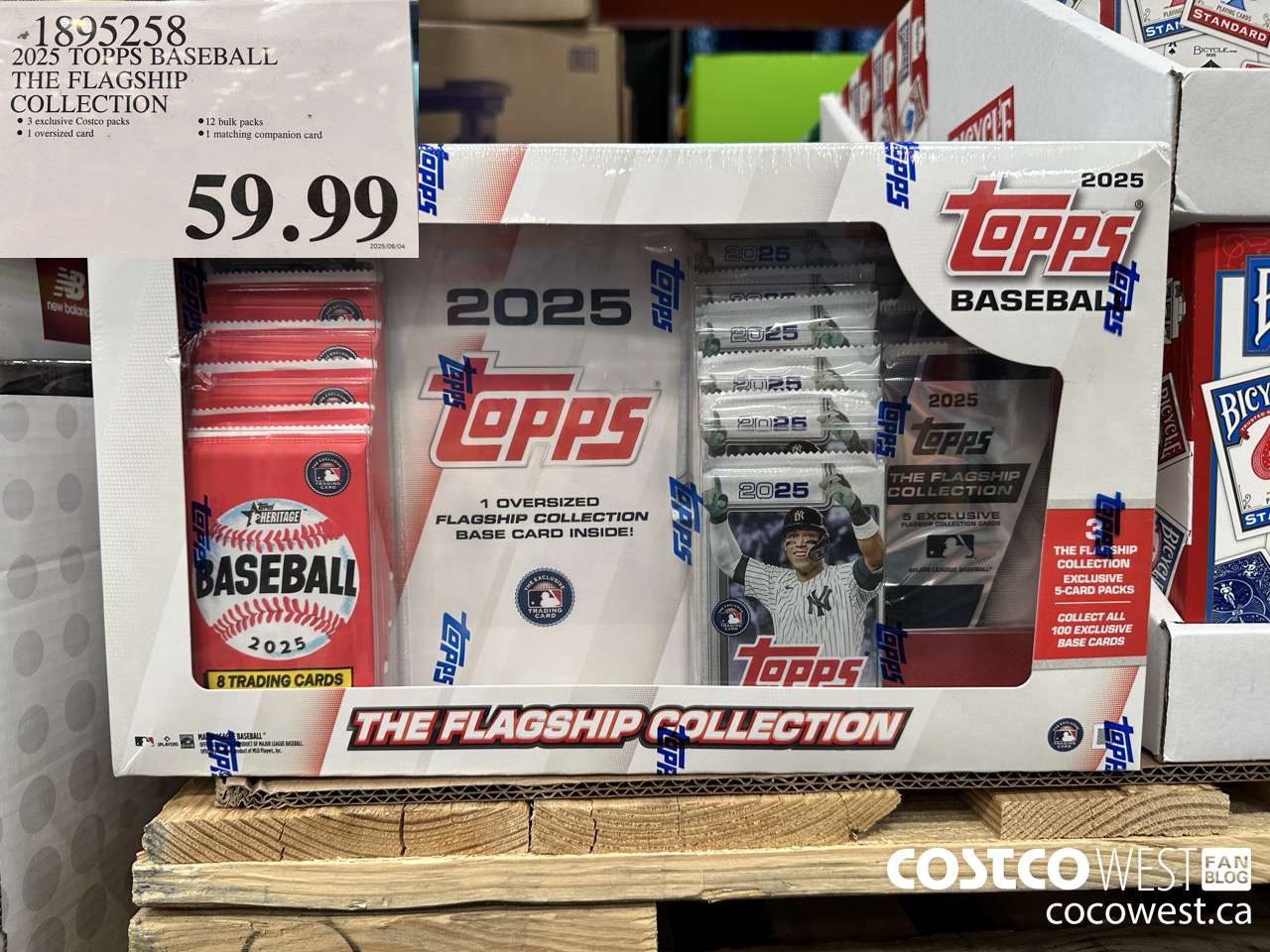 1895258 2025 TOPPS BASEBALL THE FLAGSHIP COLLECTION $59.99