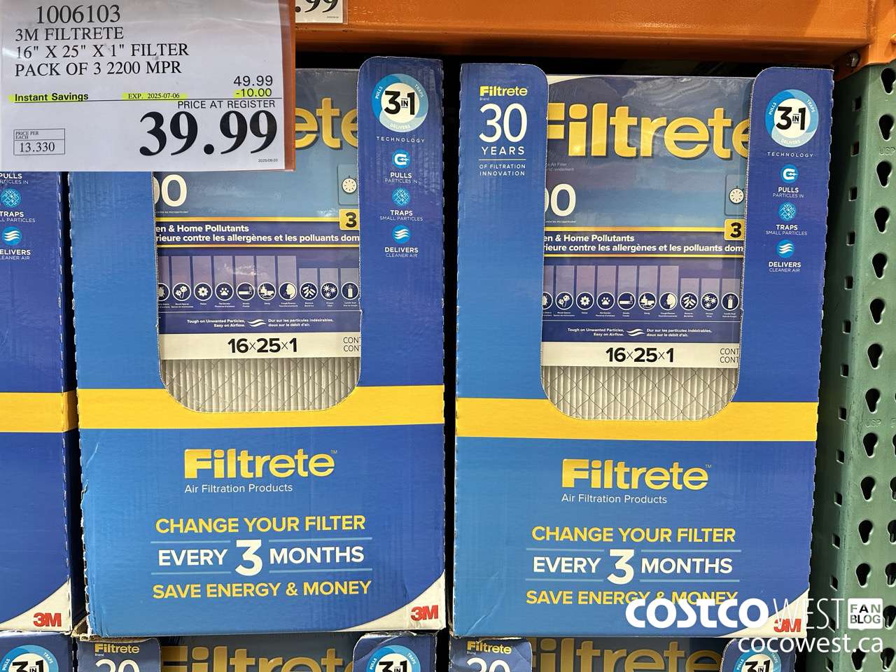 1006103 3M FILTRETE 16