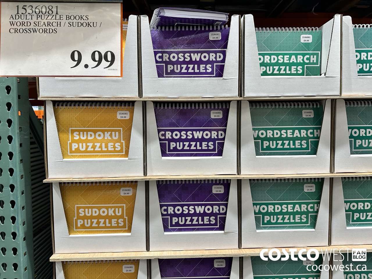 1536081 ADULT PUZZLE BOOKS WORD SEARCH/SUDOKU/CROSSWORDS $9.99