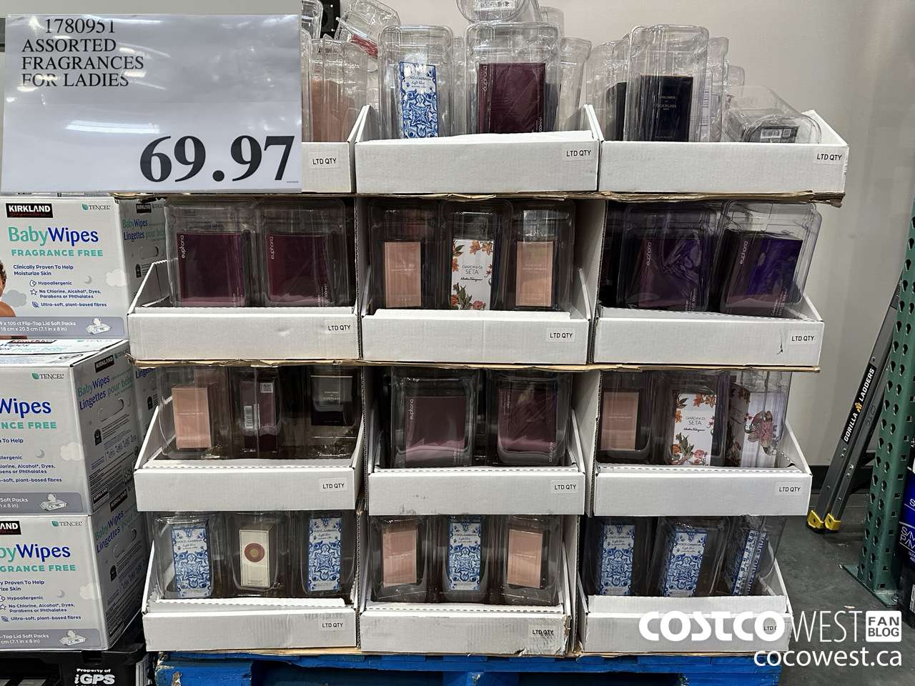 1780951 ASSORTED FRAGRANCES FOR LADIES $69.97