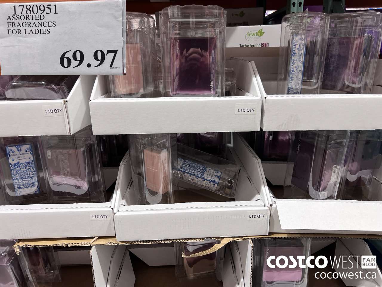 1780951 ASSORTED FRAGRANCES FOR LADIES $69.97