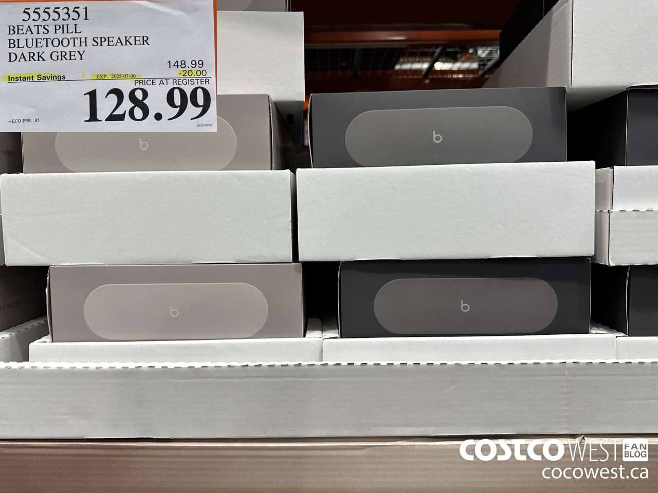 5555351 BEATS PILL BLUETOOTH SPEAKER DARK GREY ($20.00 INSTANT SAVINGS EXPIRES ON 2025-07-06) $128.99