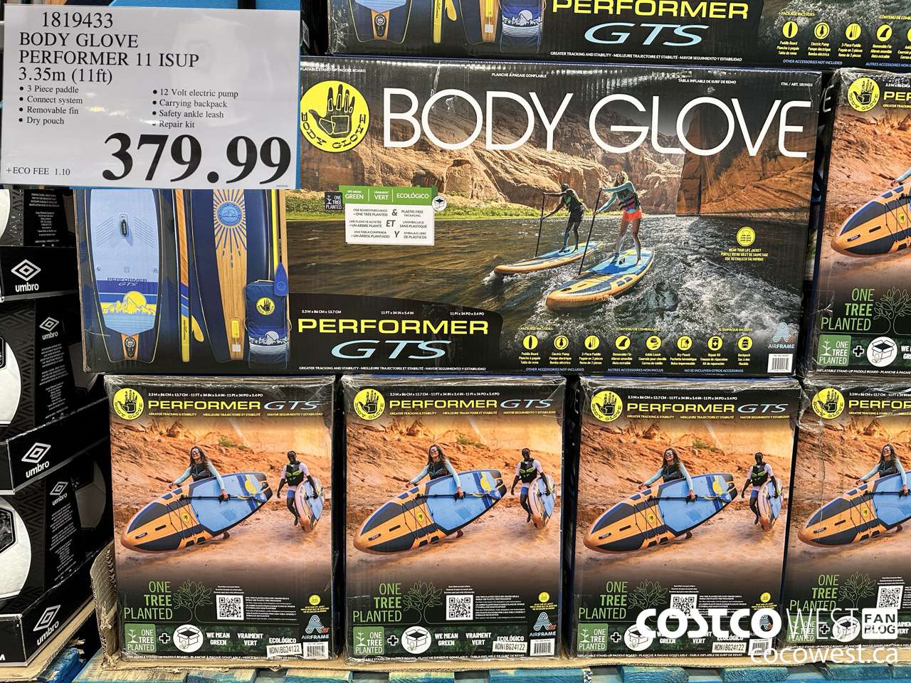 1819433 BODY GLOVE PERFORMER 11 ISUP 3.35M (11FT) $379.99