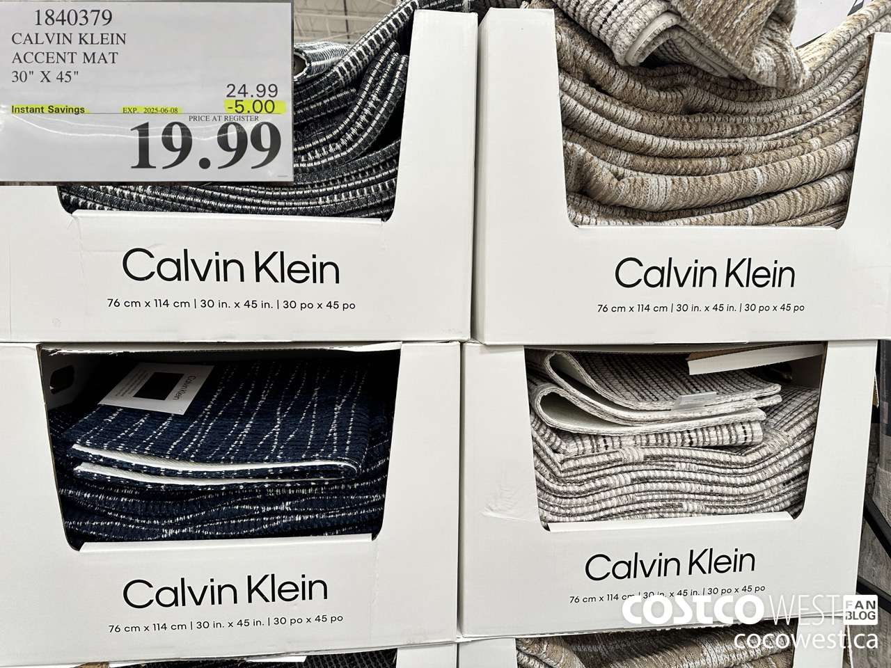 1840379 CALVIN KLEIN ACCENT MAT 30