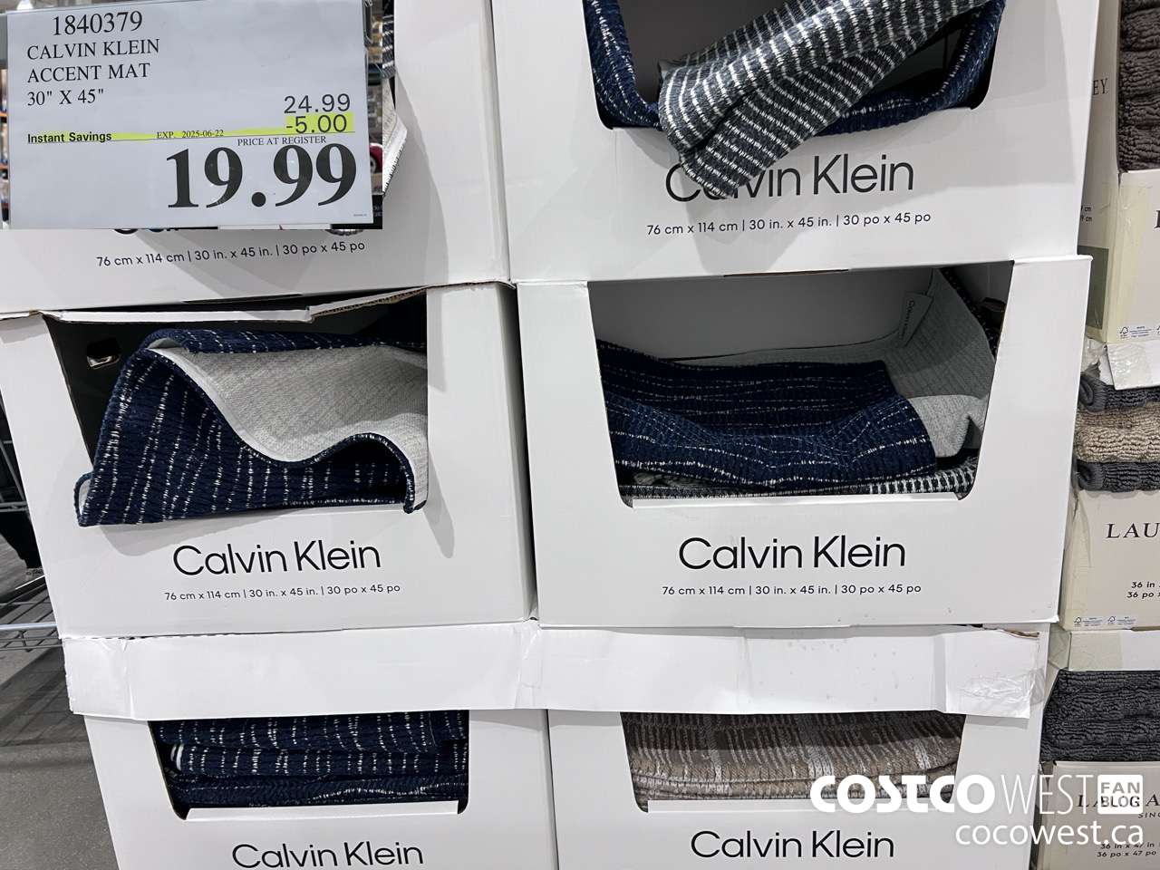 1840379 CALVIN KLEIN ACCENT MAT 30